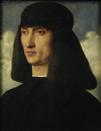 Portret van een jonge man, ca. 1500 door Giovanni Bellini